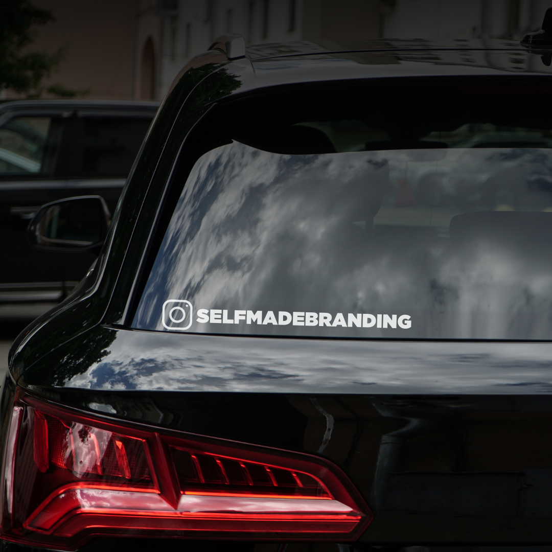 Instagram Username Sticker Decal