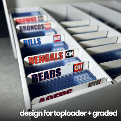 Card Dividers (Choose Sport & Size)