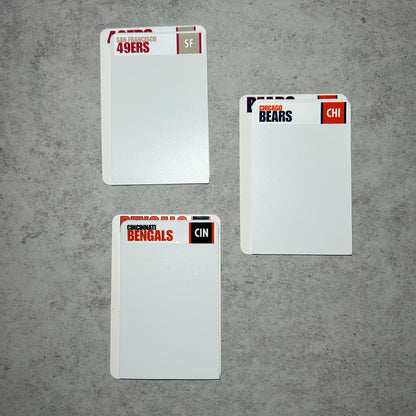 Card Dividers (Choose Sport & Size)